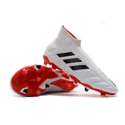 fodboldstøvler til mænd adidas Predator Mania 19 + FG ADV Hvid Sort Rød_7.jpg